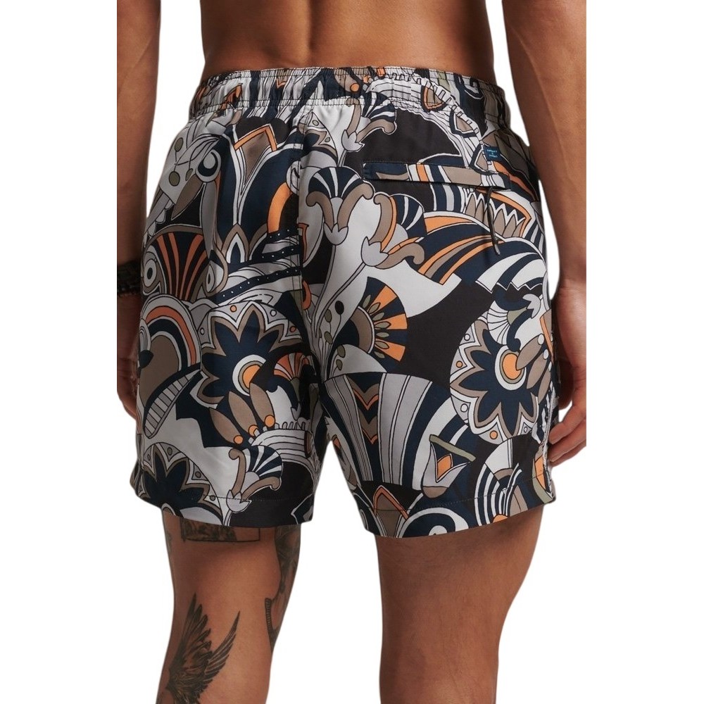 SUPERDRY STUDIOS SWIM SHORT ΜΑΓΙΟ ΑΝΔΡΙΚΟ FLORAL