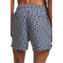 SUPERDRY STUDIOS SWIM SHORT ΜΑΓΙΟ ΑΝΔΡΙΚΟ NAVY/WHITE