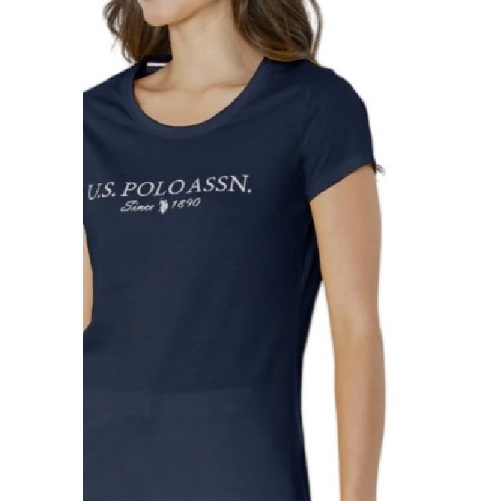 U.S.POLO ASSN LUCY 000270 PPDB T-SHIRT SS ΜΠΛΟΥΖΑ ΓΥΝΑΙΚΕΙΑ BLACK