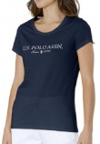 U.S.POLO ASSN LUCY 000270 PPDB T-SHIRT SS ΜΠΛΟΥΖΑ ΓΥΝΑΙΚΕΙΑ NAVY