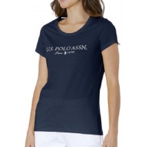 U.S.POLO ASSN LUCY 000270 PPDB T-SHIRT SS ΜΠΛΟΥΖΑ ΓΥΝΑΙΚΕΙΑ NAVY