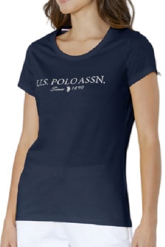 U.S.POLO ASSN LUCY 000270 PPDB T-SHIRT SS ΜΠΛΟΥΖΑ ΓΥΝΑΙΚΕΙΑ NAVY