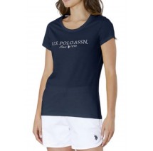 U.S.POLO ASSN LUCY 000270 PPDB T-SHIRT SS ΜΠΛΟΥΖΑ ΓΥΝΑΙΚΕΙΑ BLACK