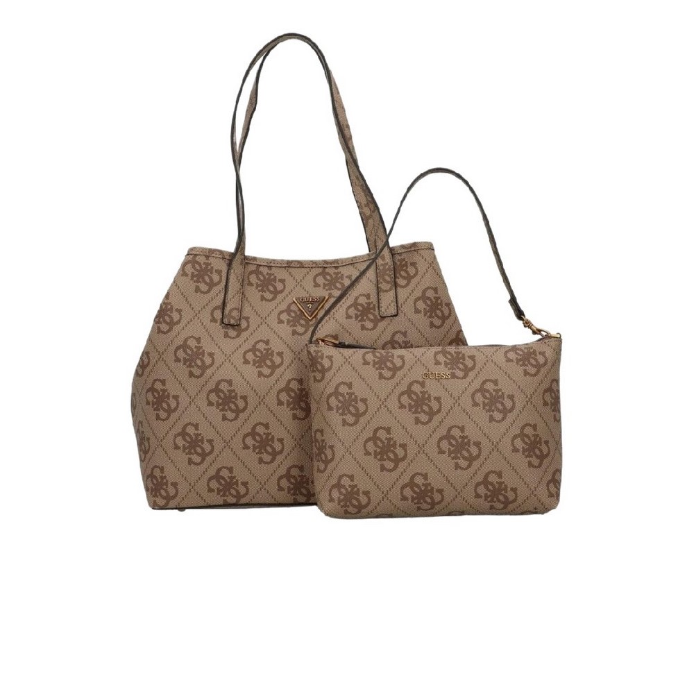 GUESS VIKKY LARGE TOTE ΤΣΑΝΤΑ ΓΥΝΑΙΚΕΙΑ BEIGE