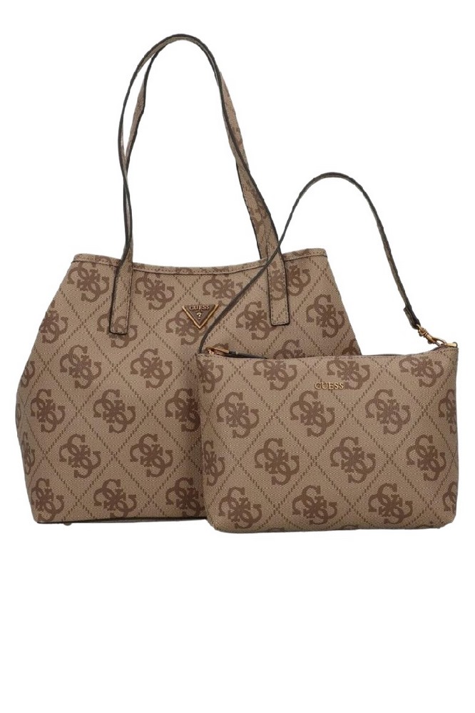 GUESS VIKKY LARGE TOTE ΤΣΑΝΤΑ ΓΥΝΑΙΚΕΙΑ BEIGE