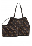 GUESS VIKKY LARGE TOTE ΤΣΑΝΤΑ ΓΥΝΑΙΚΕΙΑ BROWN