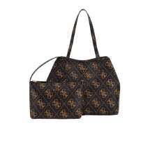 GUESS VIKKY LARGE TOTE ΤΣΑΝΤΑ ΓΥΝΑΙΚΕΙΑ BROWN