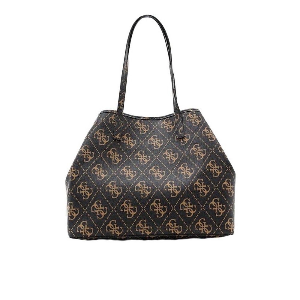 GUESS VIKKY LARGE TOTE ΤΣΑΝΤΑ ΓΥΝΑΙΚΕΙΑ BROWN
