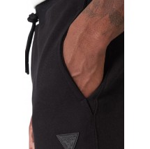 GUESS KELE CUFFED PANT ΦΟΡΜΑ ΑΝΔΡΙΚΗ BLACK