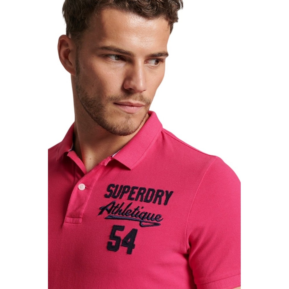 SUPERDRY D1 OVIN VINTAGE SUPERSTATE POLO ΜΠΛΟΥΖΑ ΑΝΔΡΙΚΗ FOYXIA