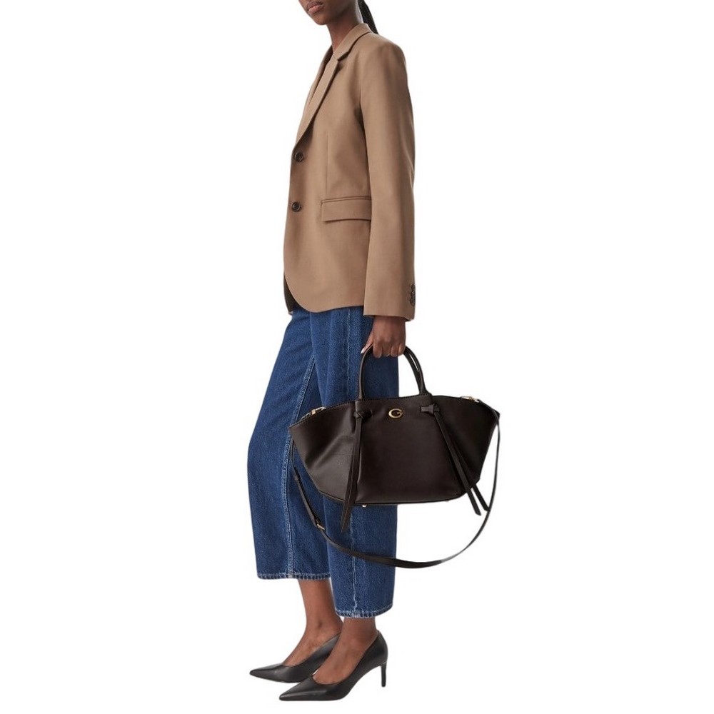 GUESS ALLEGRA GIRLFRIEND SATCHEL ΤΣΑΝΤΑ ΓΥΝΑΙΚΕΙΑ BROWN