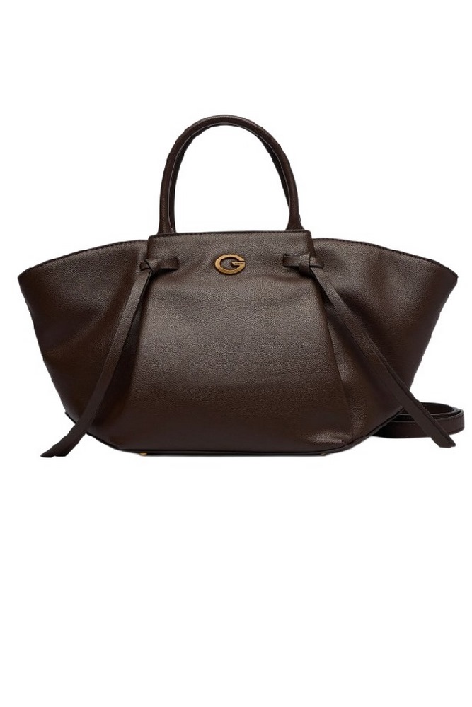 GUESS ALLEGRA GIRLFRIEND SATCHEL ΤΣΑΝΤΑ ΓΥΝΑΙΚΕΙΑ BROWN