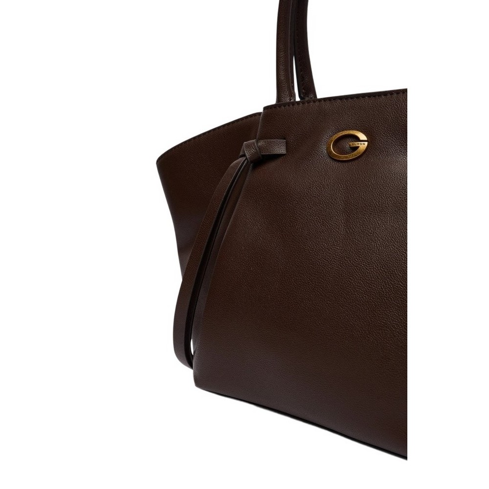 GUESS ALLEGRA GIRLFRIEND SATCHEL ΤΣΑΝΤΑ ΓΥΝΑΙΚΕΙΑ BROWN