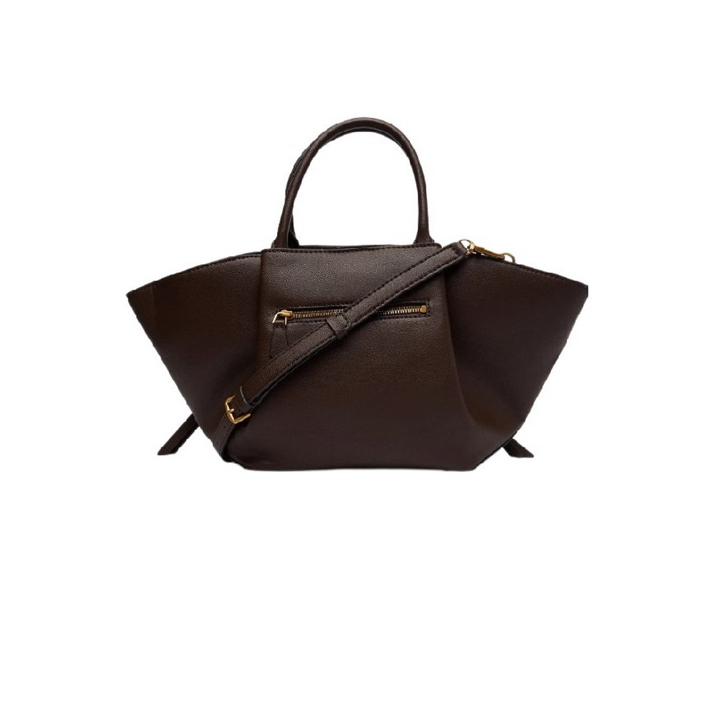 GUESS ALLEGRA GIRLFRIEND SATCHEL ΤΣΑΝΤΑ ΓΥΝΑΙΚΕΙΑ BROWN