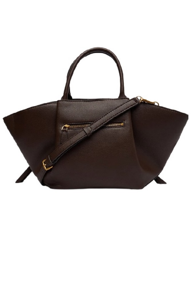 GUESS ALLEGRA GIRLFRIEND SATCHEL ΤΣΑΝΤΑ ΓΥΝΑΙΚΕΙΑ BROWN