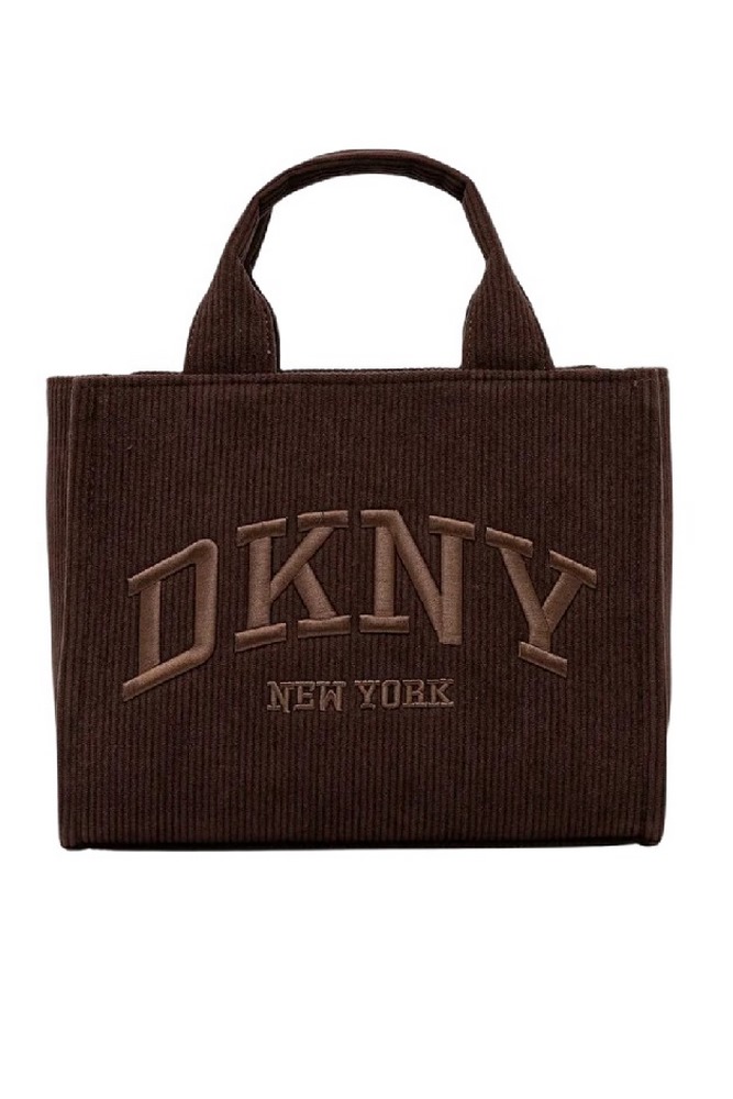 DKNY HADLEE TOTE HANDBAG R53ADR57 ΤΣΑΝΤΑ ΓΥΝΑΙΚΕΙΑ BROWN