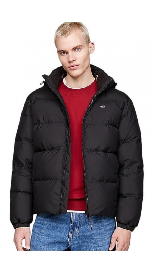 TOMMY JEANS ESSENTIAL DOWN JACKET ΜΠΟΥΦΑΝ ΑΝΔΡΙΚΟ BLACK