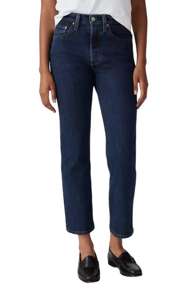 LEVIS 501® CROP JEANS ΠΑΝΤΕΛΟΝΙ ΓΥΝΑΙΚΕΙΟ DARK INDIGO