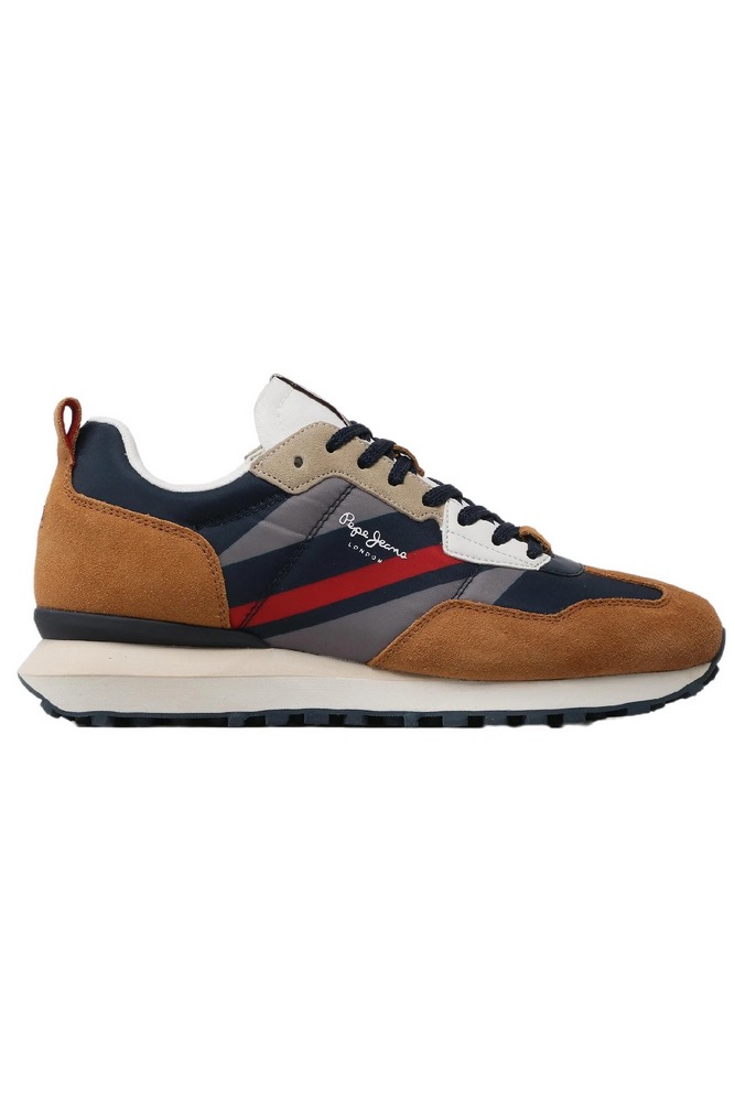 PEPE JEANS FOSTER MAN PRINT SS23 ΠΑΠΟΥΤΣΙ ΑΝΔΡΙΚΟ TAN