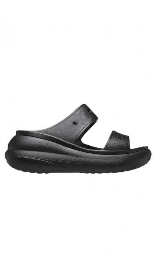 CROCS CRUSH SANDAL 207670 ΠΑΝΤΟΦΛΑ ΓΥΝΑΙΚΕΙΑ BLACK