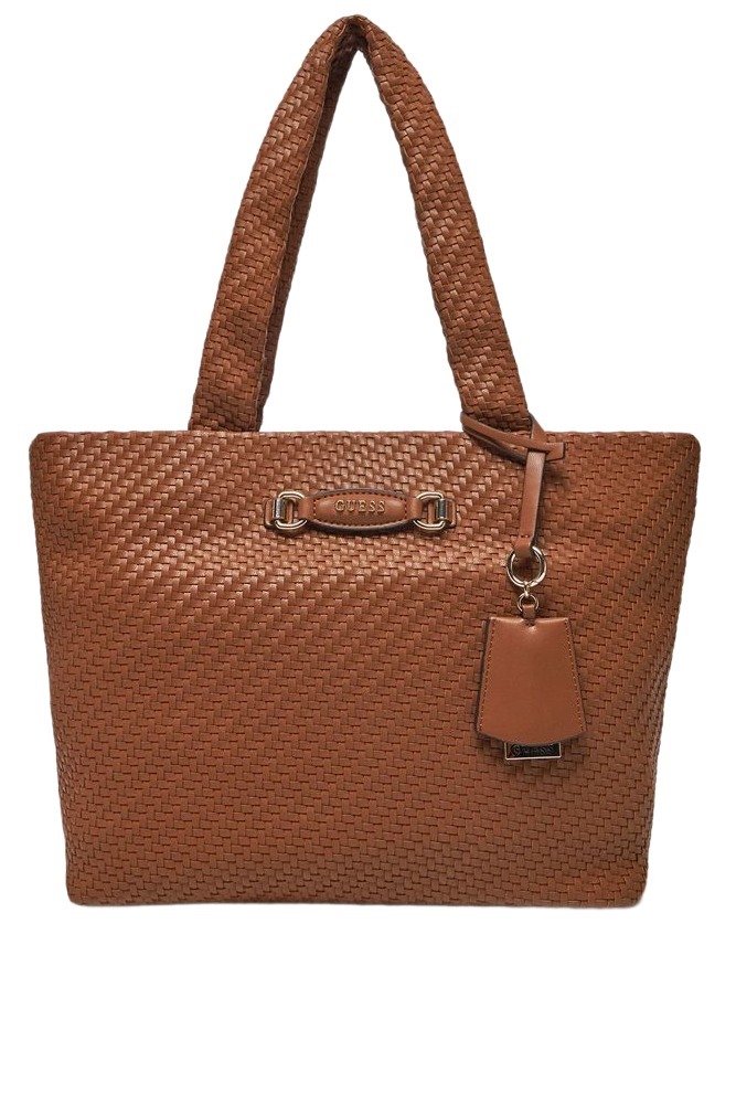 GUESS FRANCY TOTE ΤΣΑΝΤΑ ΓΥΝΑΙΚΕΙΑ COGNAC