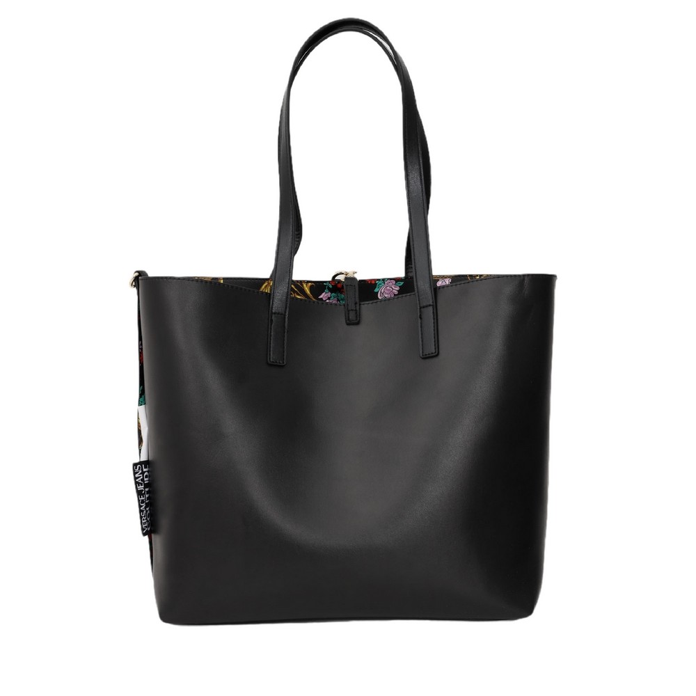 ΤΣΑΝΤΑ ΓΥΝΑΙΚΕΙΑ VERSACE JEANS COUTURE BLACK ΤΣΑΝΤΑ ΓΥΝΑΙΚΕΙΑ VERSACE JEANS COUTURE BLACK
