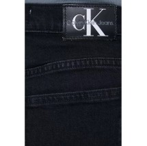 CALVIN KLEIN JEANS MOM SHORT ΣΟΡΤΣ ΓΥΝΑΙΚΕΙΟ BLACK DENIM