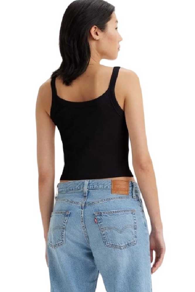 LEVIS ESSENTIAL SPORTY RIB TNK A74200010 ΤΟΠ ΓΥΝΑΙΚΕΙΟ BLACK