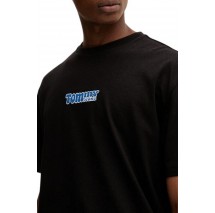 TOMMY JEANS RLX FONT PLAY TEE T-SHIRT ΜΠΛΟΥΖΑ ΑΝΔΡΙΚΗ BLACK