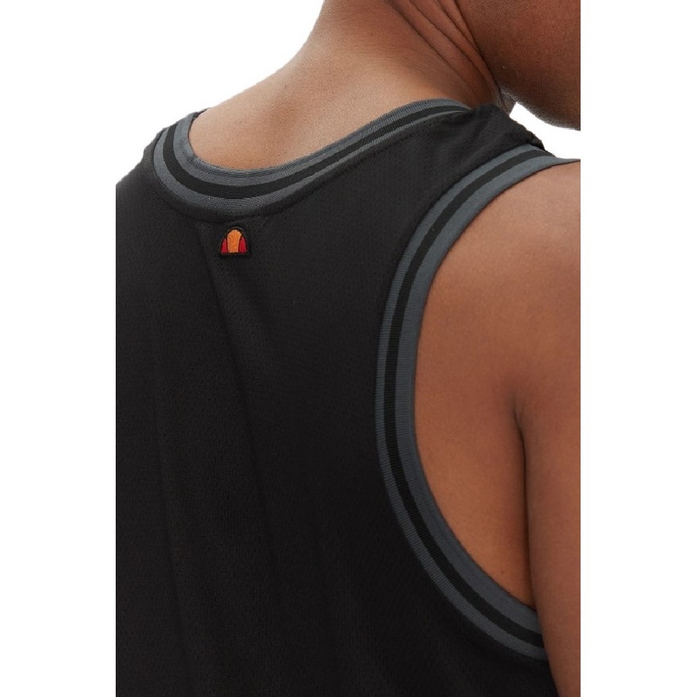 ELLESSE TEES SHORTS BELLIC VEST ΑΜΑΝΙΚΗ ΜΠΛΟΥΖΑ ΑΝΔΡΙΚΗ BLACK