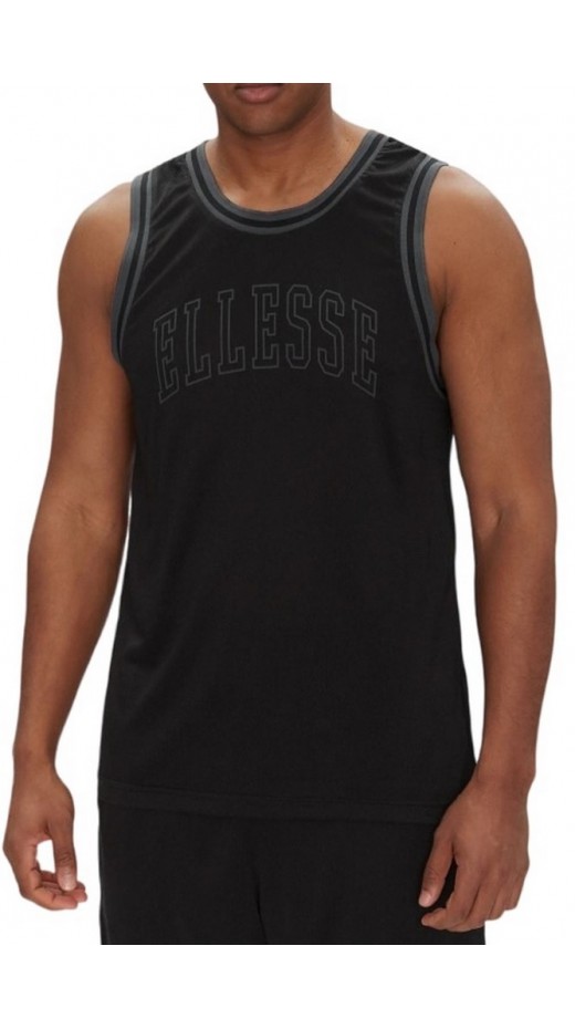 ELLESSE TEES SHORTS BELLIC VEST ΑΜΑΝΙΚΗ ΜΠΛΟΥΖΑ ΑΝΔΡΙΚΗ BLACK