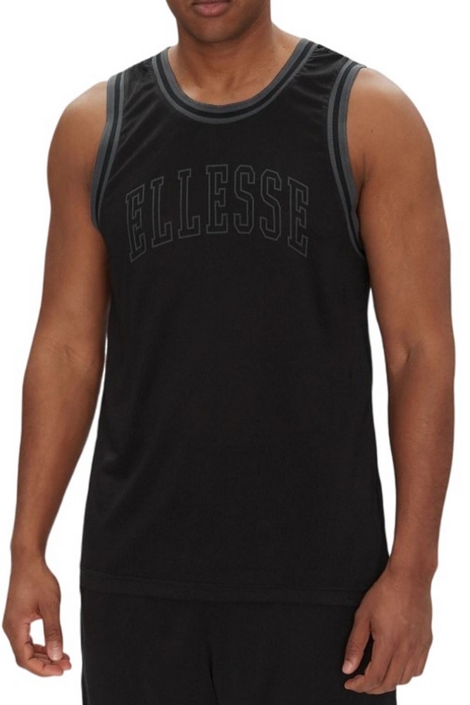 ELLESSE TEES SHORTS BELLIC VEST ΑΜΑΝΙΚΗ ΜΠΛΟΥΖΑ ΑΝΔΡΙΚΗ BLACK
