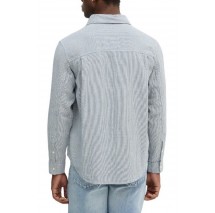 CALVIN KLEIN JEANS CASUAL CLASSIC ΠΟΥΚΑΜΙΣΟ ΑΝΔΡΙΚΟ NAVY