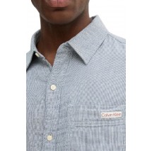 CALVIN KLEIN JEANS CASUAL CLASSIC ΠΟΥΚΑΜΙΣΟ ΑΝΔΡΙΚΟ NAVY
