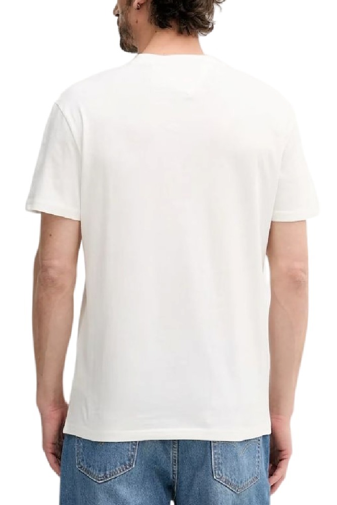 TOMMY JEANS REG TOMMY DNA FLAG TEE T-SHIRT ΜΠΛΟΥΖΑ ΑΝΔΡΙΚΗ OFF WHITE