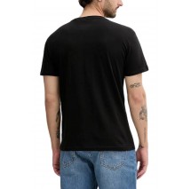 TOMMY JEANS REG TOMMY DNA FLAG TEE T-SHIRT ΜΠΛΟΥΖΑ ΑΝΔΡΙΚΗ BLACK