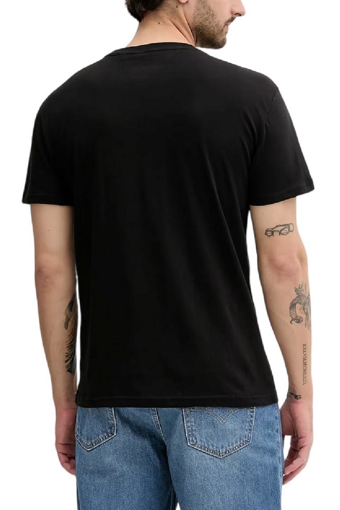 TOMMY JEANS REG TOMMY DNA FLAG TEE T-SHIRT ΜΠΛΟΥΖΑ ΑΝΔΡΙΚΗ BLACK