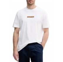 CALVIN KLEIN JEANS NYC 2025 TEE T-SHIRT ΜΠΛΟΥΖΑ ΑΝΔΡΙΚΗ BRIGHT WHITE