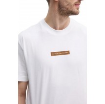 CALVIN KLEIN JEANS NYC 2025 TEE T-SHIRT ΜΠΛΟΥΖΑ ΑΝΔΡΙΚΗ BRIGHT WHITE