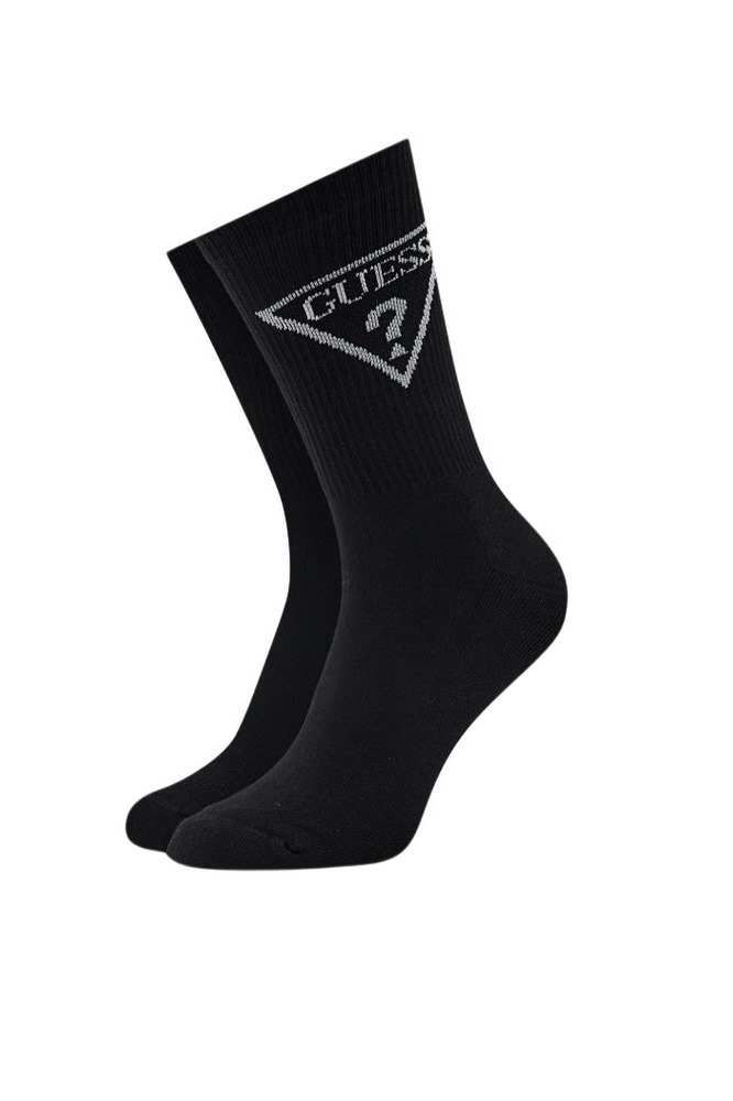 GUESS SPORT SOCKS ΚΑΛΤΣΕΣ ΑΝΔΡΙΚΕΣ BLACK