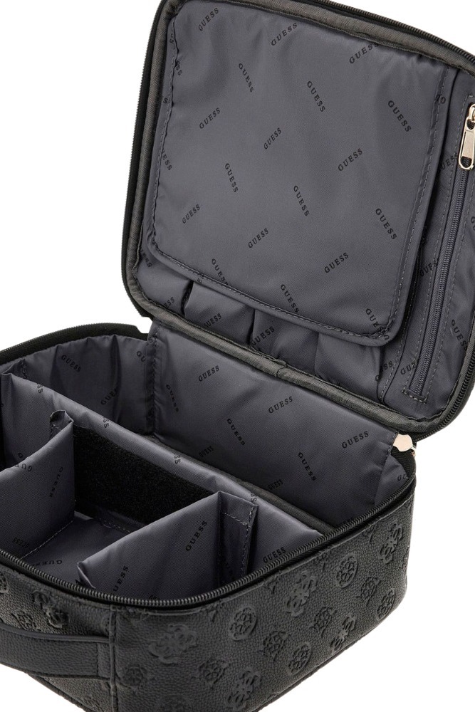 GUESS WILDER COSMETIC ORGANIZER CASE ΤΣΑΝΤΑ ΓΥΝΑΙΚΕΙΑ BLACK