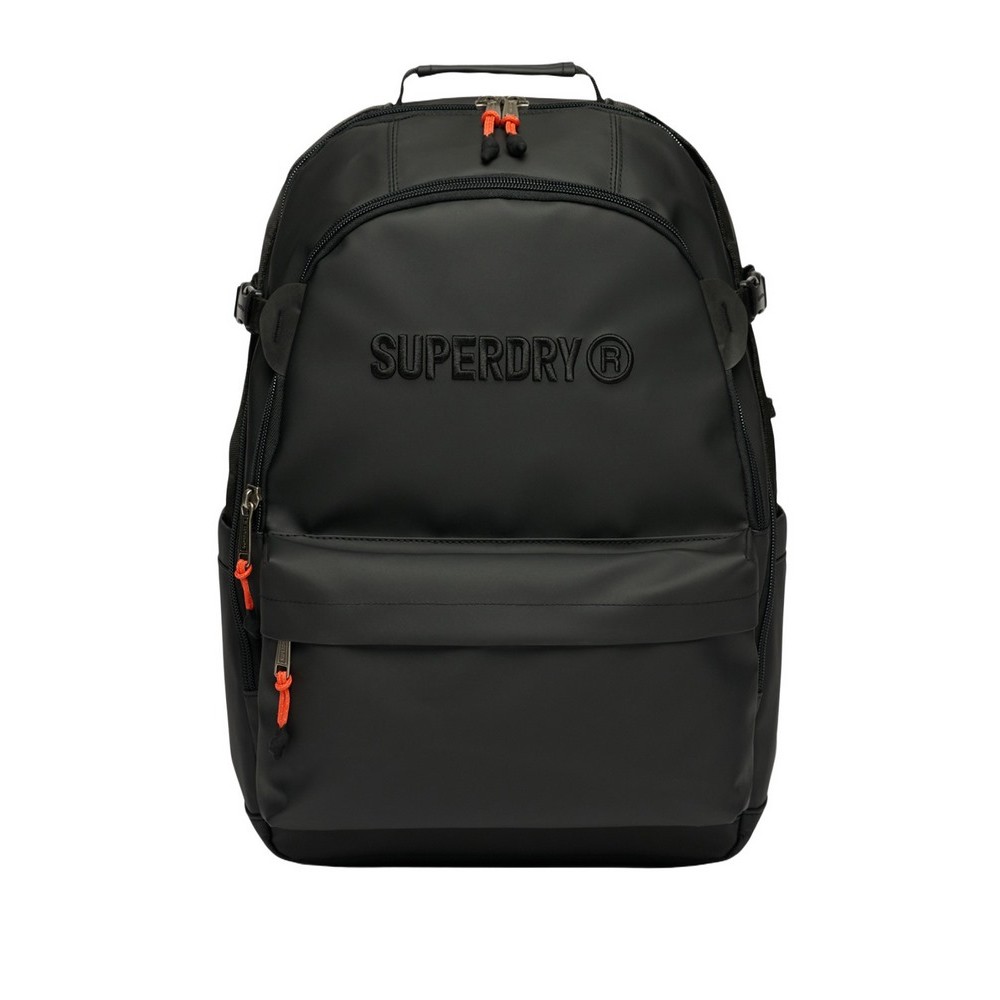 SUPERDRY D1 SDNA UTILITY TARP BACKPACK ΤΣΑΝΤΑ UNISEX BLACK