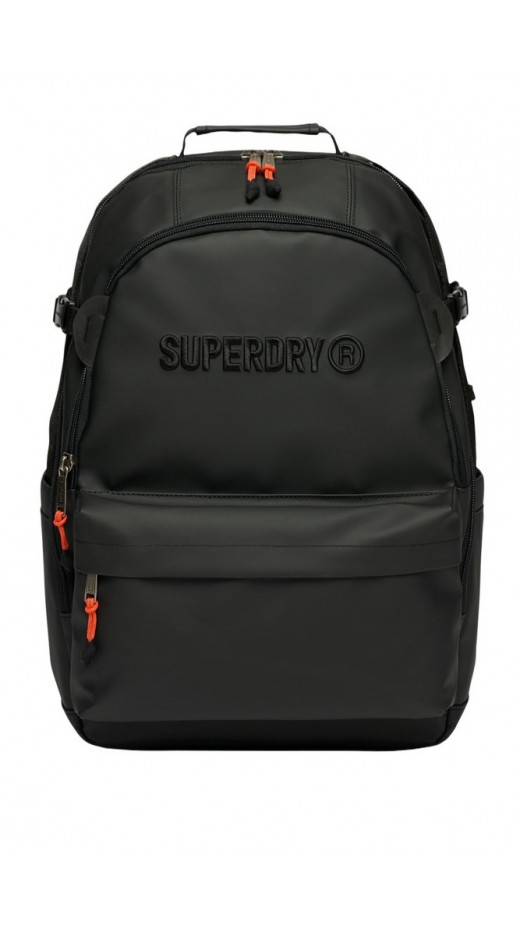 SUPERDRY D1 SDNA UTILITY TARP BACKPACK ΤΣΑΝΤΑ UNISEX BLACK