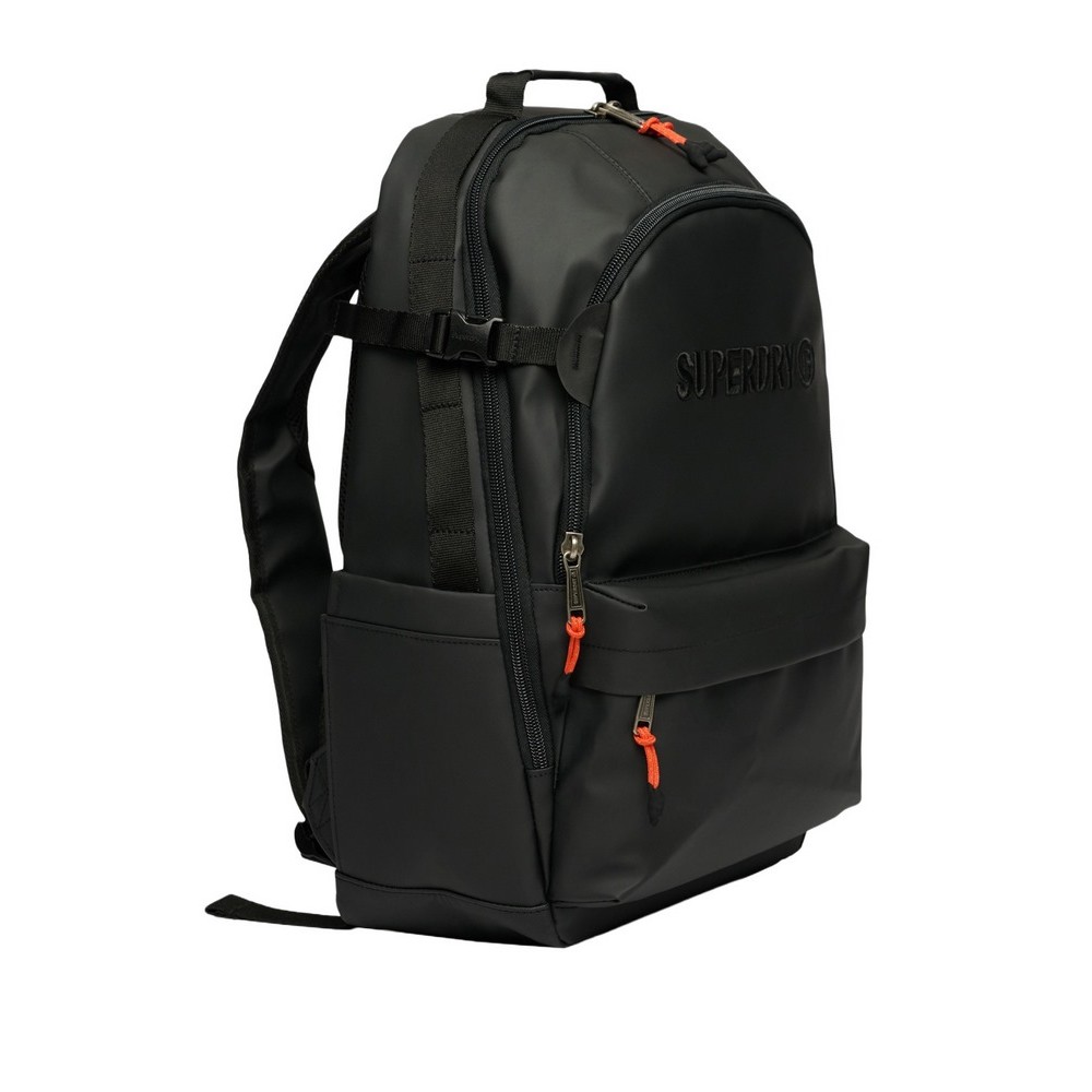 SUPERDRY D1 SDNA UTILITY TARP BACKPACK ΤΣΑΝΤΑ UNISEX BLACK