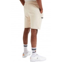 ELLESSE PREMIUM CLUB CORESSIA SHORTS ΒΕΡΜΟΥΔΑ ΑΝΔΡΙΚΗ ECRU