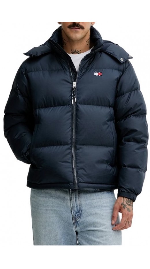 TOMMY JEANS ALASKA DOWN PUFFER EXT ΜΠΟΥΦΑΝ ΑΝΔΡΙΚΟ NAVY