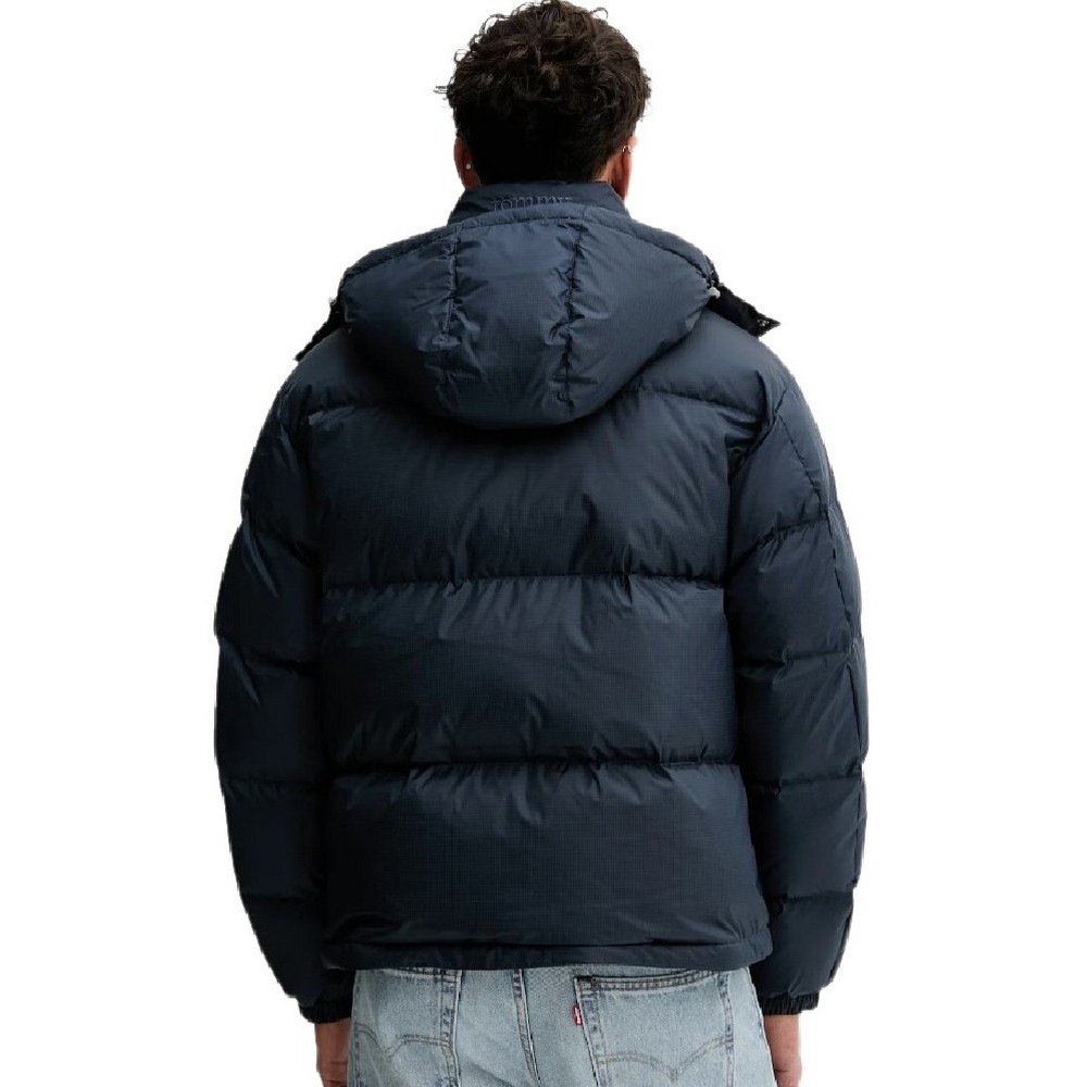 TOMMY JEANS ALASKA DOWN PUFFER EXT ΜΠΟΥΦΑΝ ΑΝΔΡΙΚΟ NAVY