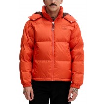 TOMMY JEANS ALASKA DOWN PUFFER EXT ΜΠΟΥΦΑΝ ΑΝΔΡΙΚΟ ORANGE