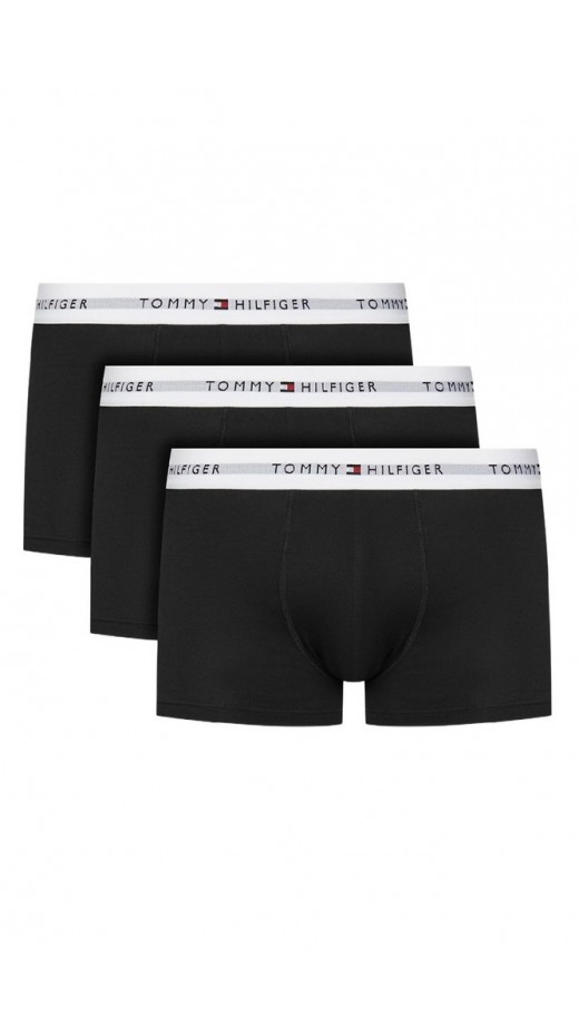 TOMMY HILFIGER 3P WB TRUNK ΕΣΩΡΟΥΧΟ ΑΝΔΡΙΚΟ BLACK/WHITE
