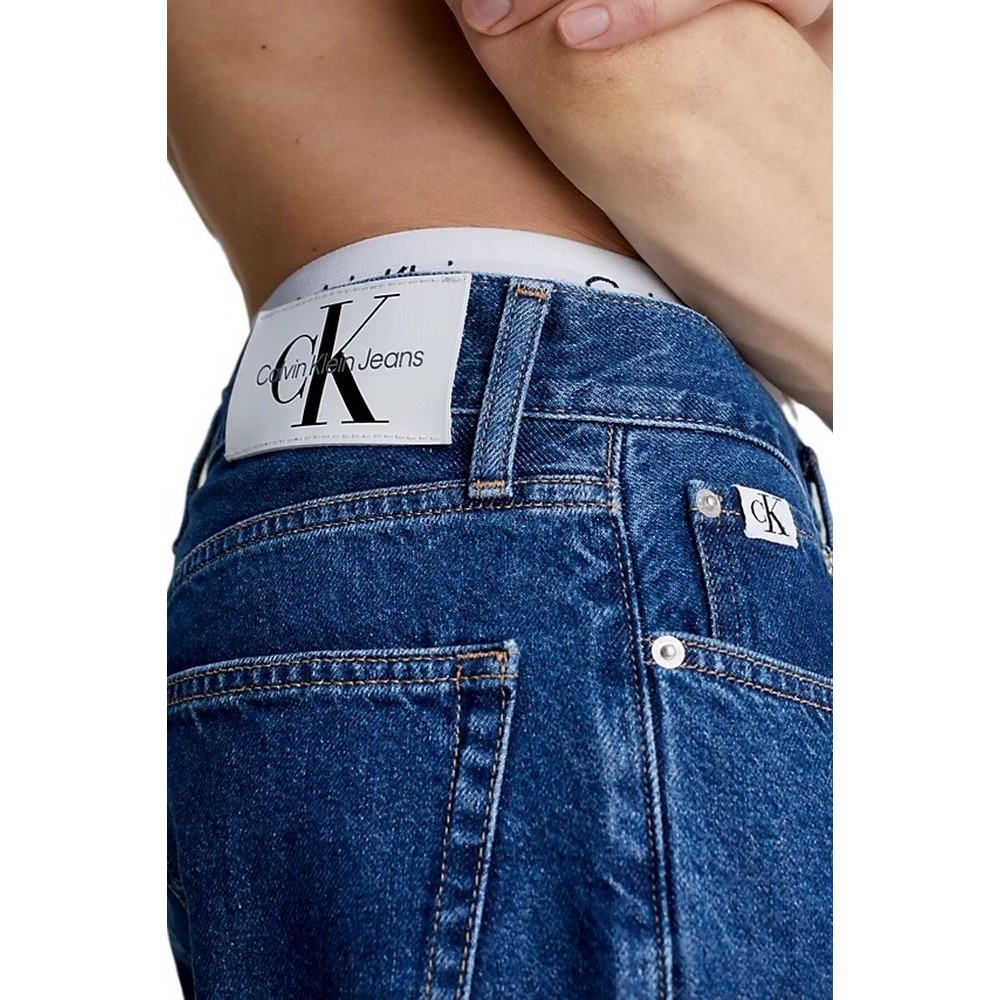 CALVIN KLEIN JEANS STANDARD STRAIGHT ΠΑΝΤΕΛΟΝΙ ΑΝΔΡΙΚΟ BLUΕ DENIM